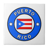 Puerto Rico Fliese (Vorderseite)