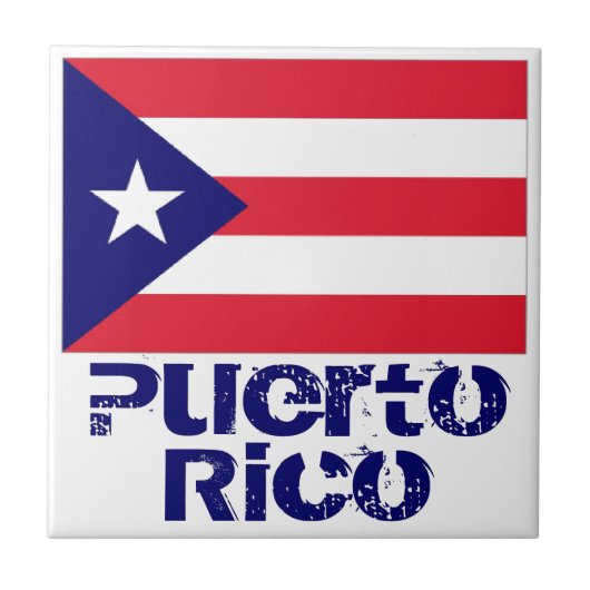 Puerto Rico Fliese (Vorderseite)