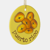 Puerto Rico Fried Plantains Tostones Küche Keramik Ornament (Rechts)