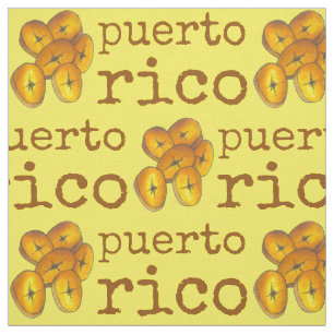 Puerto Rico Fried Plantains Tostones Küche Stoff