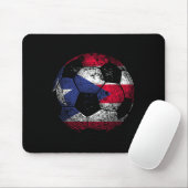Puerto Rico Fußball Mousepad (Mit Mouse)