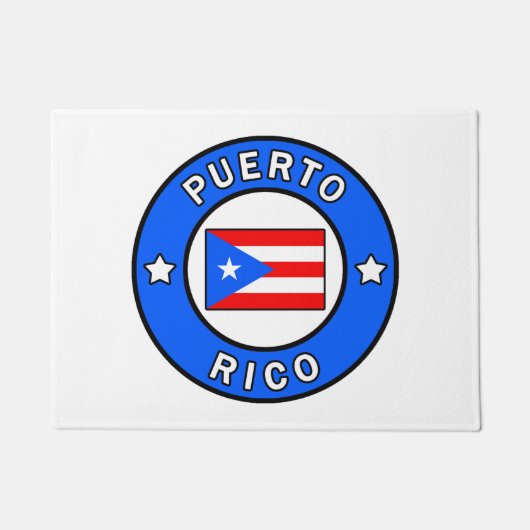 Puerto Rico Fußmatte (Vorderseite)