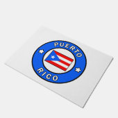 Puerto Rico Fußmatte (Schrägansicht)