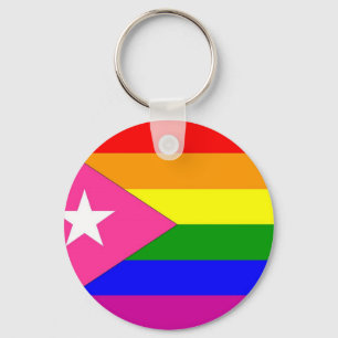 Puerto-Rico-Gay Pride Schlüsselanhänger