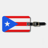 Puerto Rico Gepäckanhänger (Vorderseite horizontal)