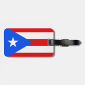 Puerto Rico Gepäckanhänger (Rückseite horizontal)