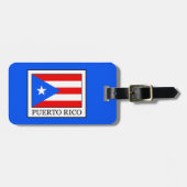 Puerto Rico Gepäckanhänger (Vorderseite horizontal)