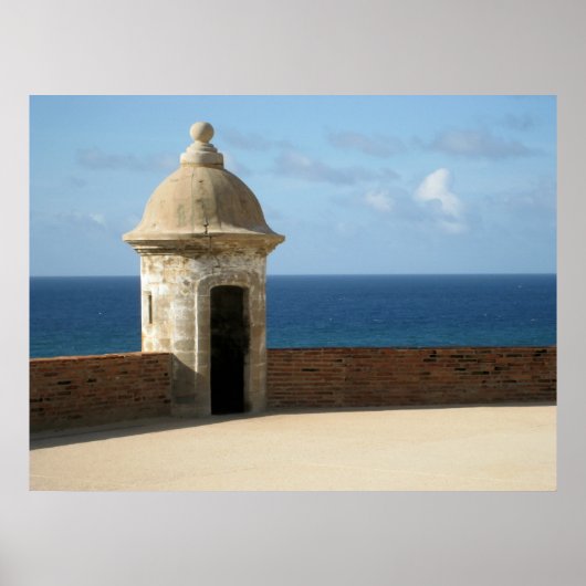 Puerto Rico Gerahmtes Foto Poster (Vorne)