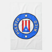 Puerto Rico Geschirrtuch (Vertikal)