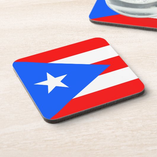 Puerto Rico Getränkeuntersetzer (Linke Seite)