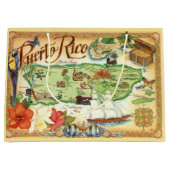 Puerto Rico Gift Bag Große Geschenktüte (Vorderseite)