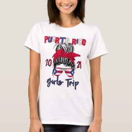 Puerto Rico Girls Tour Bachelorette  T-Shirt