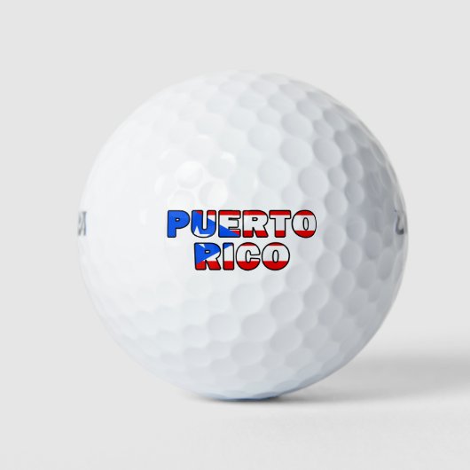 Puerto Rico Golfball (Vorderseite)