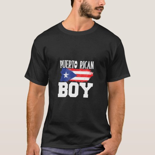 Puerto Rico Grafische Jungen Männer Kinder Puerto T-Shirt (Vorderseite)
