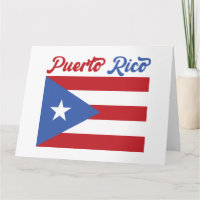Puerto Rico Greeting Card