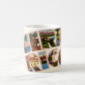 Puerto Rico Großbuchstabe Tasse (Mittel)