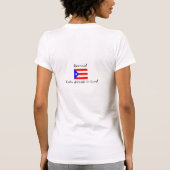 Puerto-rico-großflagge, Lares, EL EL-       Grito… T-Shirt (Rückseite)