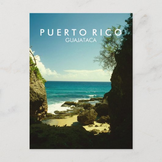 Puerto Rico, Guajataca, Isabela Postkarte (Vorderseite)