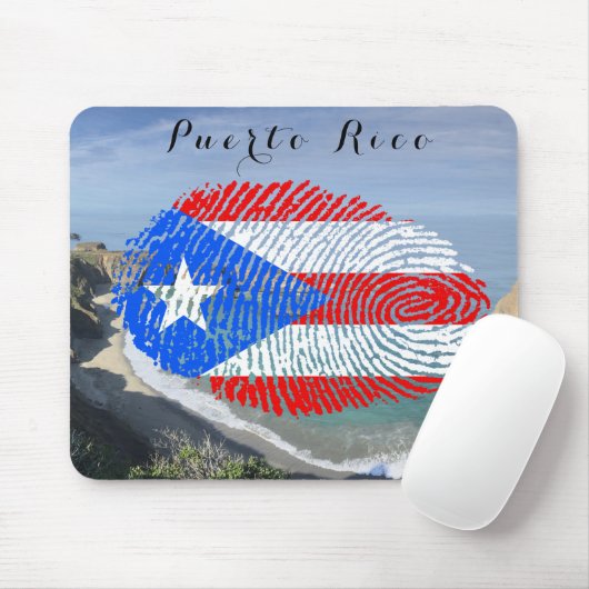 Puerto Rico Guanica Mousepad (Mit Mouse)