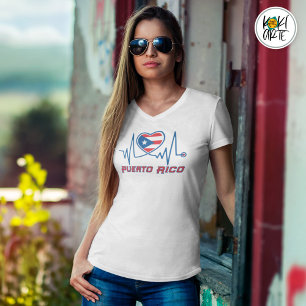 Puerto Rico Herzschlag T-Shirt