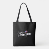 Puerto Rico Hija de Borinquen Tasche (Rückseite)