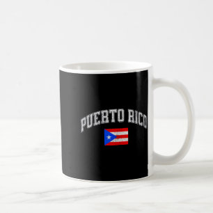 Puerto Rico Hispanic Heritage Puerto-ricanische Fl Kaffeetasse