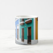 Puerto Rico Houses San Juan Kaffeetasse (Mittel)