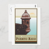 Puerto Rico I Postkarte (Vorne/Hinten)