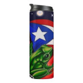 Puerto-Rico-Icons Thermosbecher (Nach rechts gedreht)