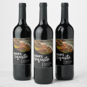 Puerto Rico Insel Coquito Flasche Weinetikett (Flaschen)