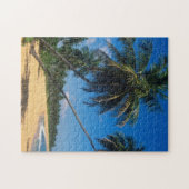 Puerto Rico, Isla Verde, Palmen Puzzle (Horizontal)