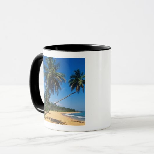 Puerto Rico, Isla Verde, Palmen. Tasse (Vorderseite Links)