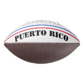 Puerto Rico Island Flag Patriotic Kid's Football (Gedreht 90)