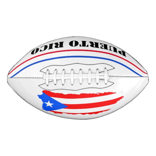 Puerto Rico Island Flag Patriotic Kid's Football (Vorderseite)