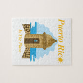 Puerto Rico ist das Platz-Puzzlespiel Puzzle (Horizontal)