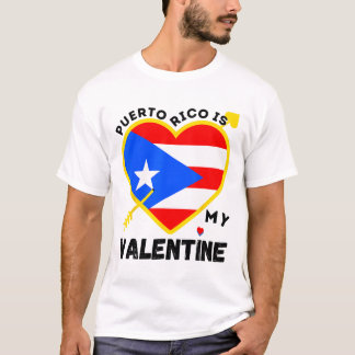 Puerto Rico ist mein Valentinstag Puerto T-Shirt