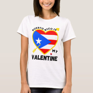 Puerto Rico ist mein Valentinstag Puerto T-Shirt