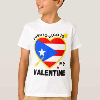 Puerto Rico ist mein Valentinstag Puerto T-Shirt