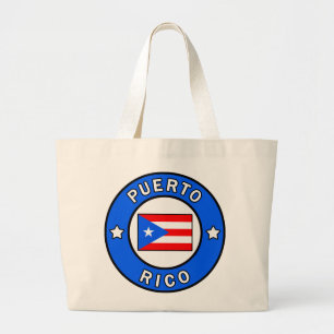 Puerto Rico Jumbo Stoffbeutel