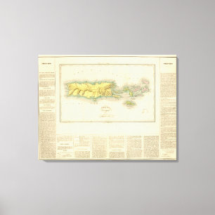 Puerto Rico, Jungfrau Leinwanddruck