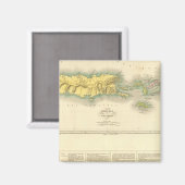 Puerto Rico, Jungfrau Magnet (Vorderseite/Rückseite)