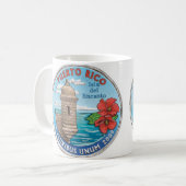 Puerto Rico Kaffeetasse (Vorderseite Links)