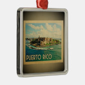 Puerto Rico Karibik Ornament Aus Metall (Rechts)