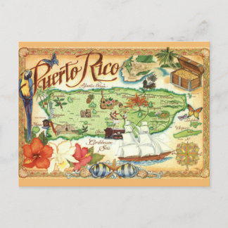 Puerto Rico Karte