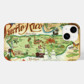 Puerto Rico Karte Case-Mate iPhone Hülle (Rückseite (Horizontal))