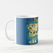 Puerto Rico Karte Tasse (Links)