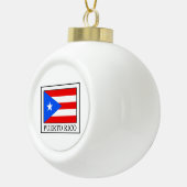 Puerto Rico Keramik Kugel-Ornament (Rechts)