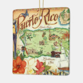 Puerto Rico Keramik Ornament (Links)