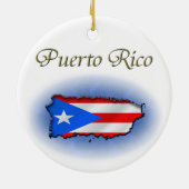 Puerto Rico Keramik Ornament (Hinten)