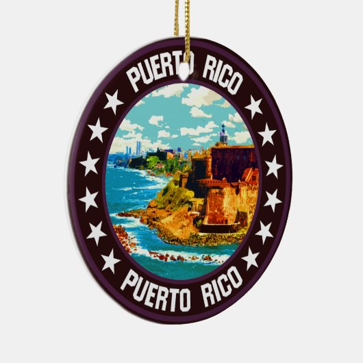 Puerto Rico Keramik Ornament (Rechts)